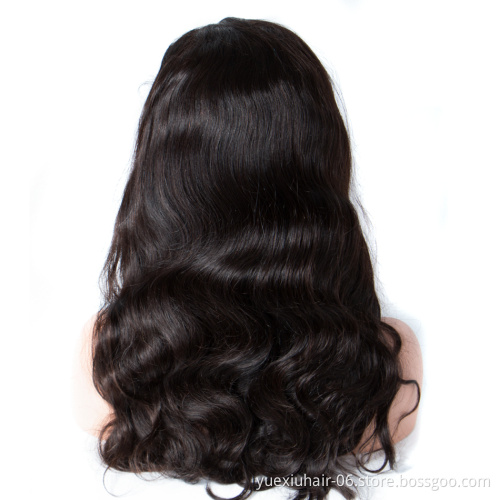 HD Lace Frontal Natural Human Hair Pre Pluck 360 Lace Front Body Wave Peruvian Human Hair Extensions Braided Wigs Vendors